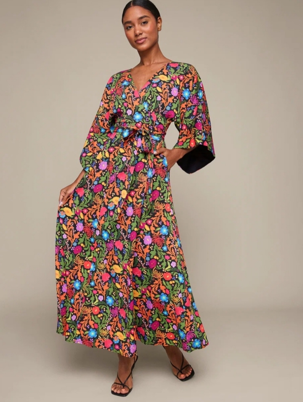 Mixed By Nasrin Maxi Dress In Aurelia